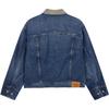 Calvin Klein 80s Casual Comfortable Simple Long Sleeve Denim Jacket Men Jackets Dark-Blue 4RB990G-RG8