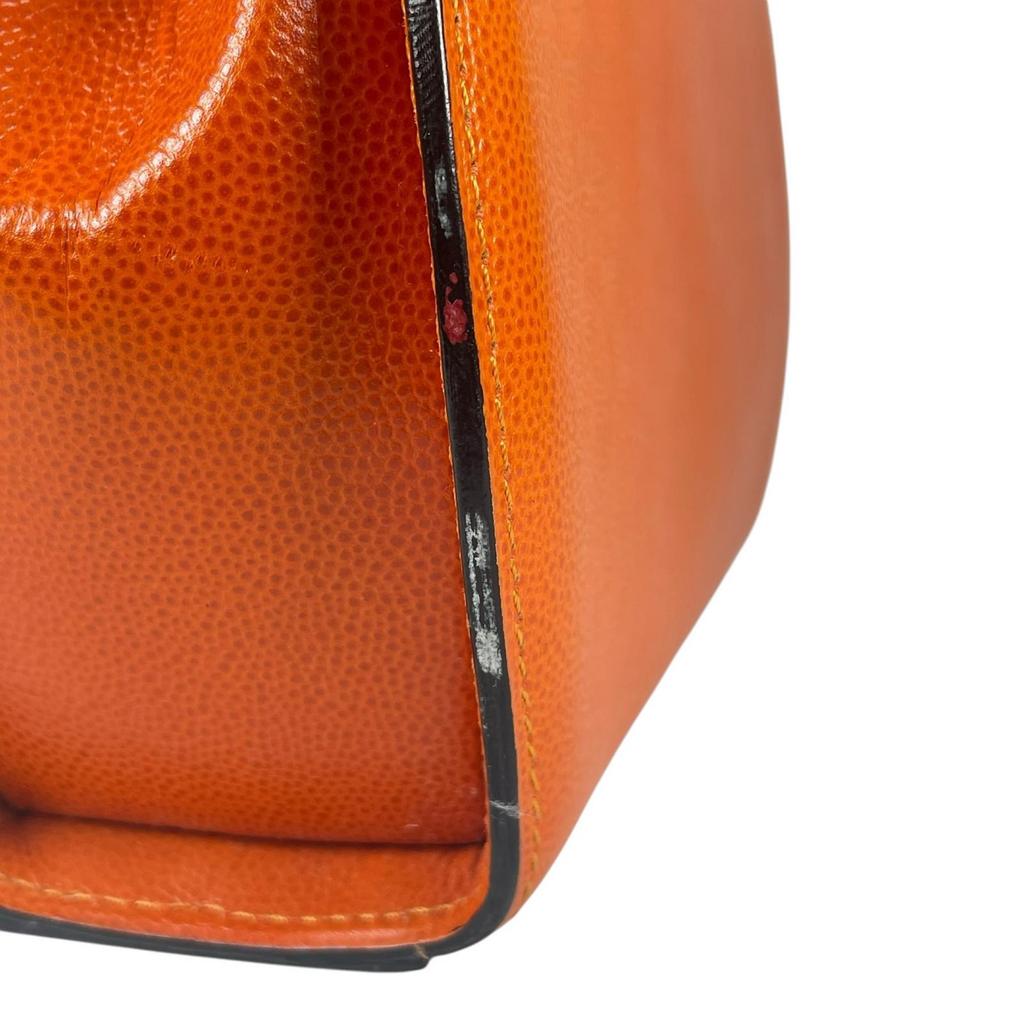 CARTIER PANTHERE Handbag Orange Women used