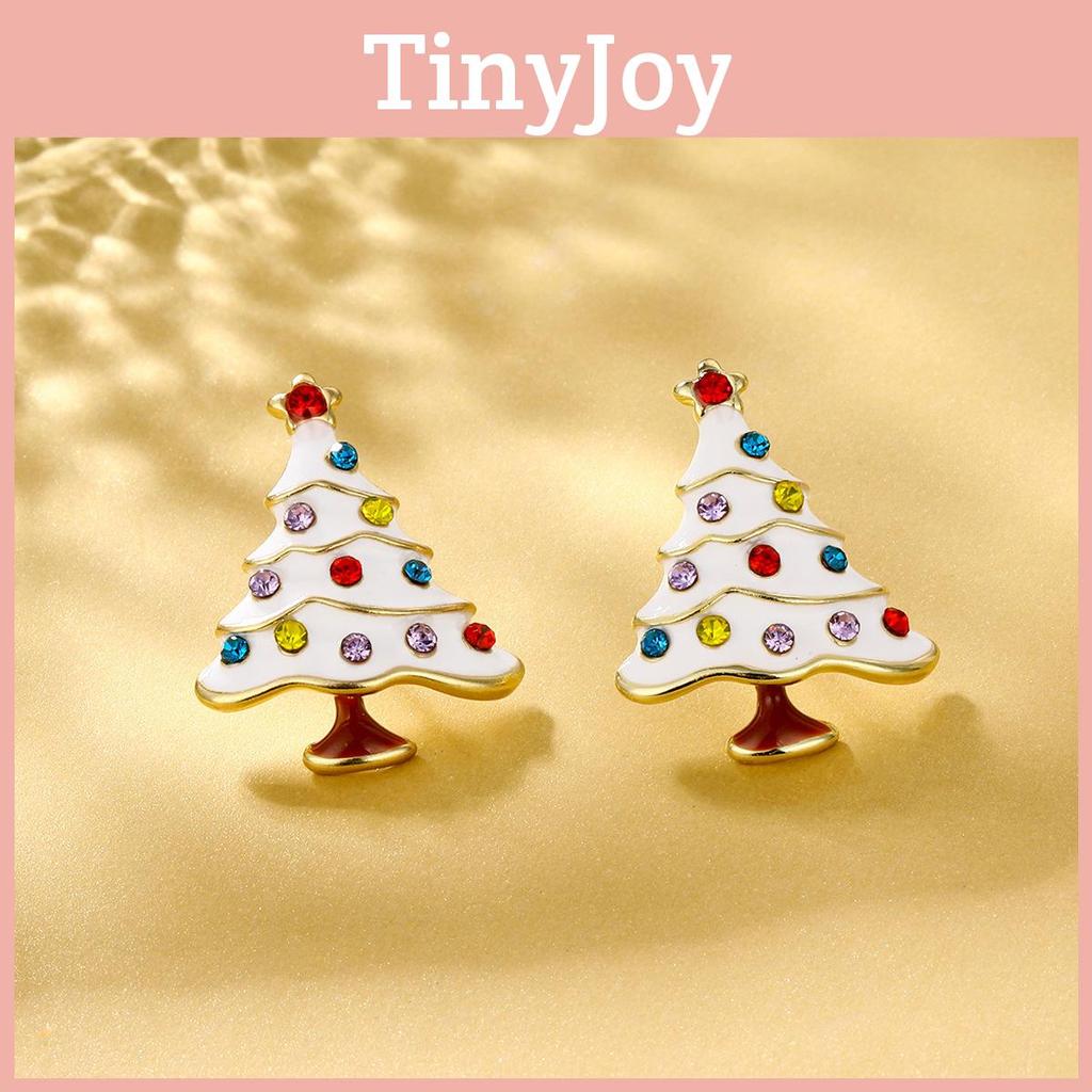 Christmas Fashionable Alloy Earrings Unique Gift For Women Jewelry Holiday