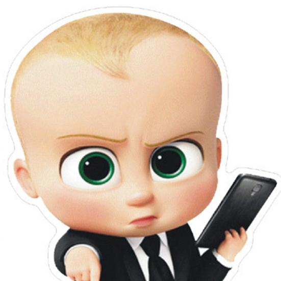 Car Sticker Self-adhesive Waterproof Decorative Eco-friendly Tear Resistant Reflective Cartoon Shape Baby In Car Print No Mark Left Bumper Decals