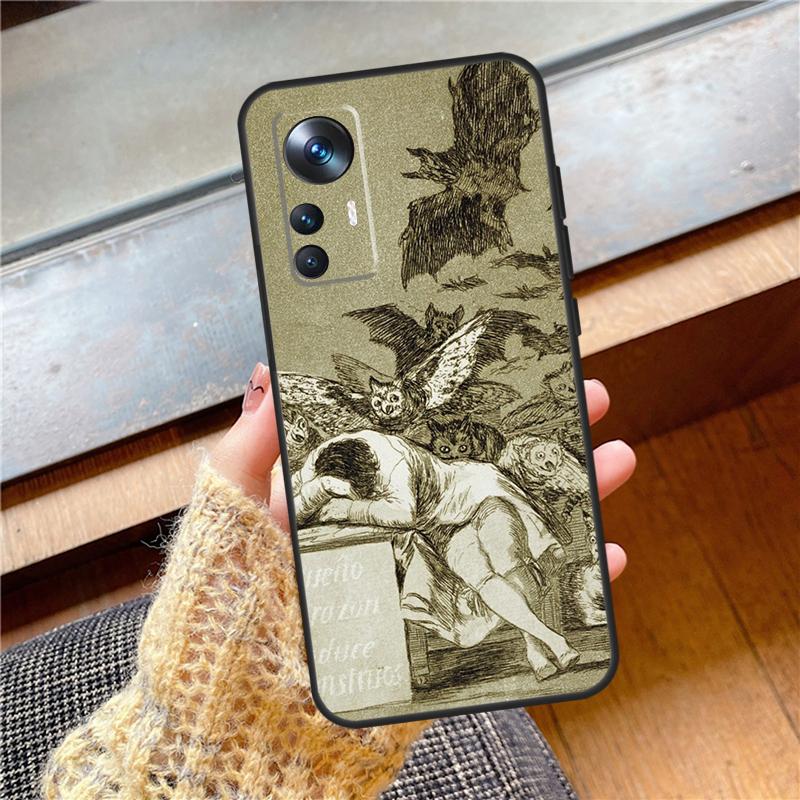 Spain Francisco Goya Art Case For Xiaomi 11T 12T Pro 11 12 13 Lite Cover For POCO X3 X4 X5 Pro M4 F3 F4 GT F5 C40