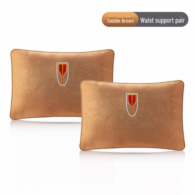 Car Headrest and Lumbar Support Pillow for Hongqi and Maybach