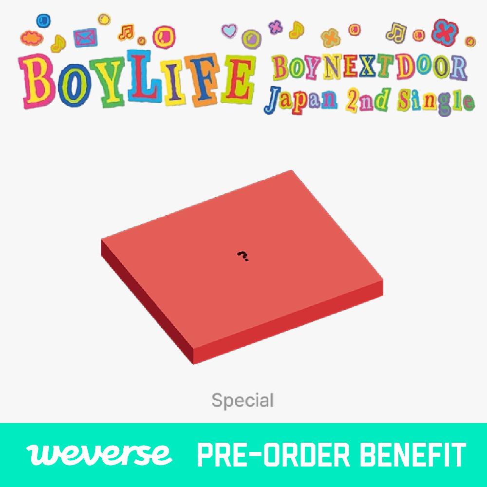 

BOYNEXTDOOR JAPAN 2-й сингл BOYLIFE Специальное издание & POB Weverse