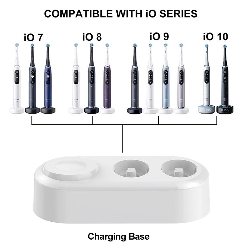 Base de recharge pour brosses à dents électriques Oral B séries iO, D, Pro iO3 iO4 iO5 iO6 iO7 iO8 iO9 iO10 D12 Pro4000 DB4510