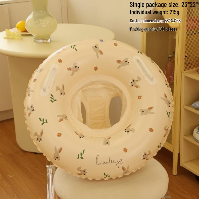 Large Toddler Boat-Themed Swimming Ring with Canopy & Steering Wheel