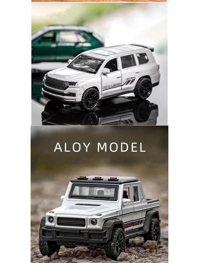 12cm Alloy Off-Road Car Model Toy with Claw Machine Feature - Opens Doors, Ideal Gift for Kids