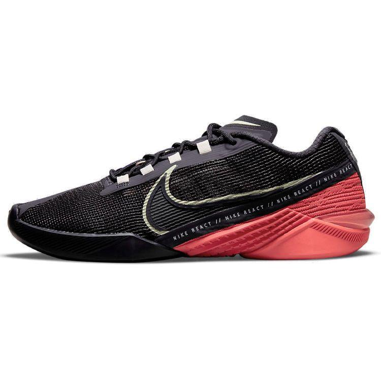 Nike React Metcon Turbo Breathable Shock Absorbing Non-Slip Low-Top Training Shoes Women Sneaker Black Red CT1249-558