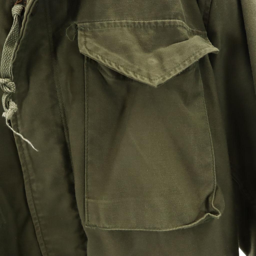 US ARMY 80. léta DLA Vintage M-65 Polní bunda S khaki vojenská Pánská Použitá