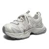 Dad shoes women's autumn new breathable mesh sports style casual shoes women's versatile platform single shoes running shoes