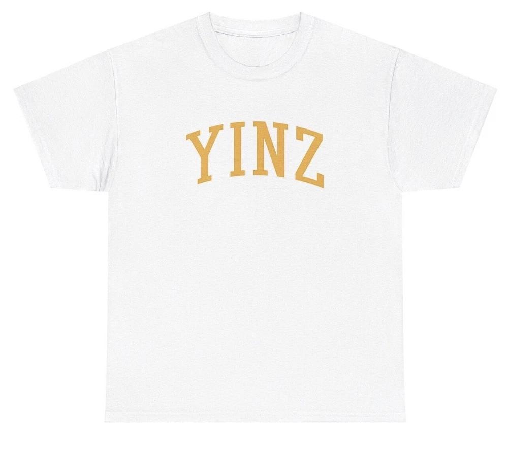Yinz Slang Meme T Shirt Funny Midwest Slang Varsity Style Oddly Specific Tee S