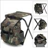 Portable Hiking Backpack Chair, Foldable Fishing Stool