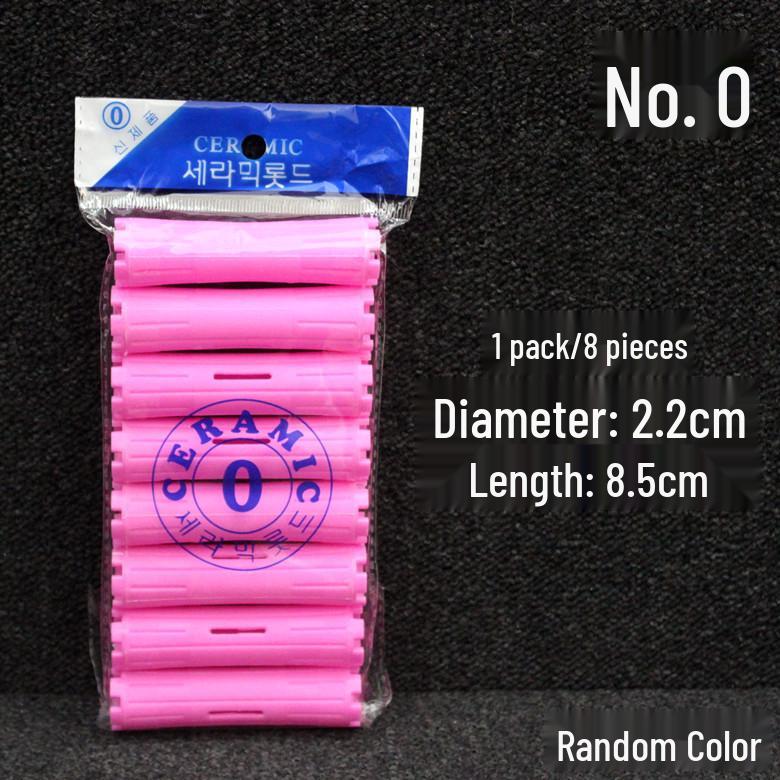 Thickened Curling Practice Rods: Pear Flower Hollow Cold Wave Rods for Textured Hairdressing