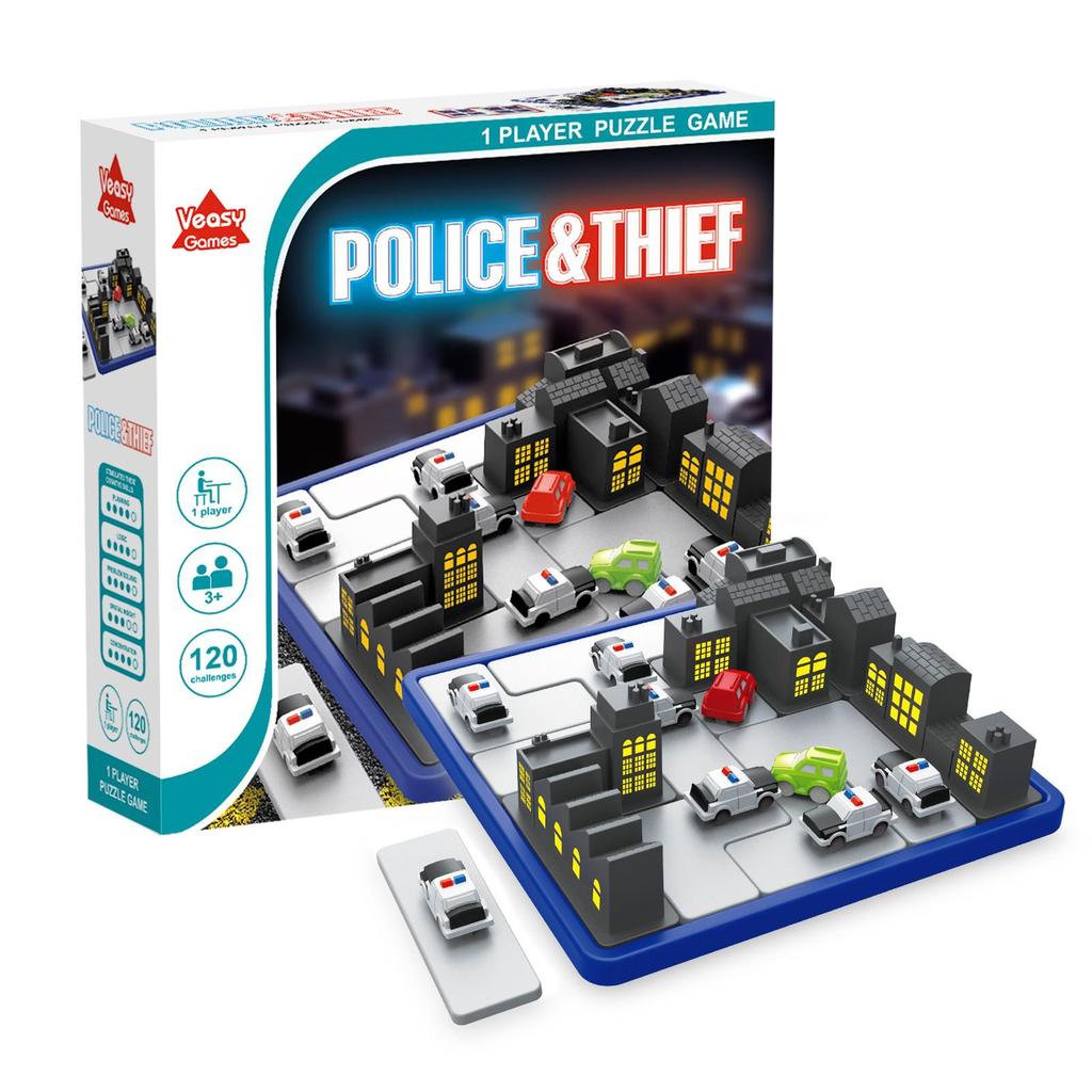 Exciting Police Intercept Game: Catch Thief | Educational Breakout Toy for Kids