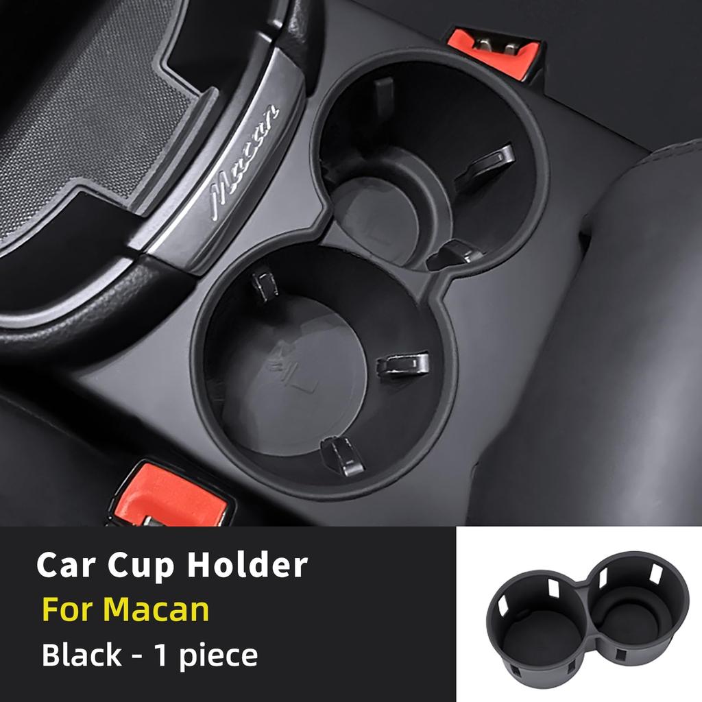 For Porsche Macan Car Drink Holder Protective Cover, Porsche Goods, Custom Accessories, Custom Parts