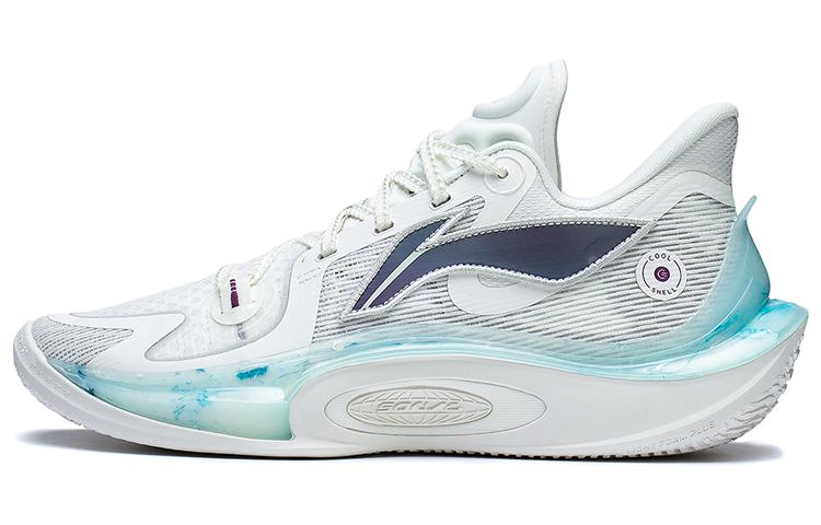 Li Ning SONIC 11 Ride Waves Текстиль, ТПУ Нескользящий, Износостойкий, Упругий Низкие кроссовки ABAT021-2 46