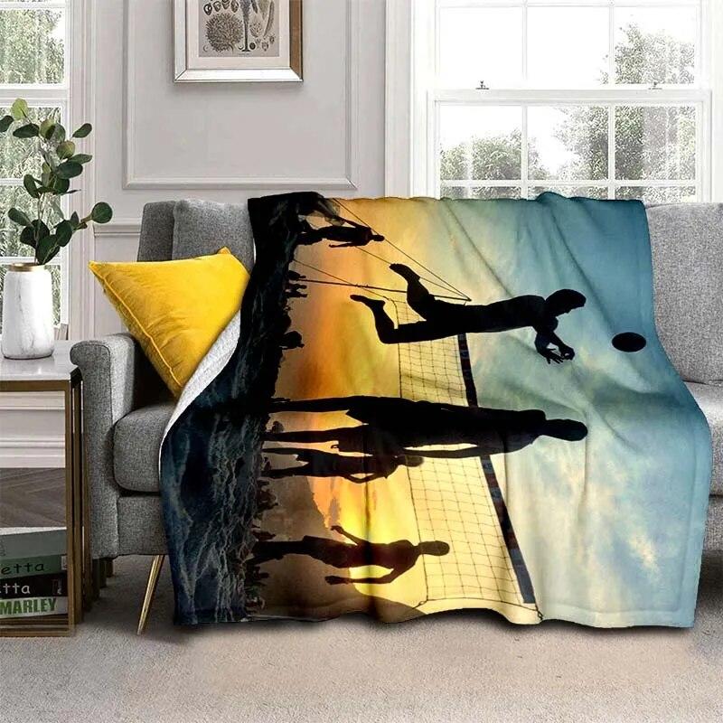 3D Print Football  Blanket For All Season,Warm and Soft Blanket  For Couch Sofa Office Home Travel Camping Birthday Gift