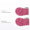 Neo Hoops Mid 3.0 Non-Slip Wear-Resistant Breathable High-Top Walking Shoes Baby Shoes Gray Pink IF7756
