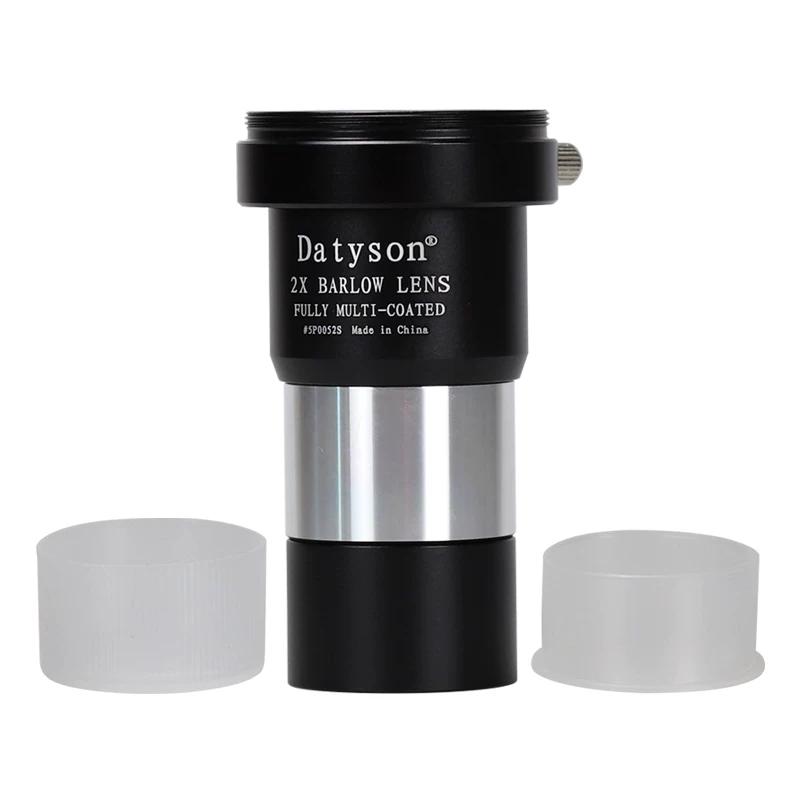 Datyson Astronomical Telescope Accessories 1.25-Inch Barlow Lens 2X Teleconverter 5p0052s