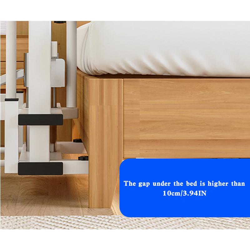 Patient Chair Hydraulic Transferred Lift Wheelchair w/180°Split Seat And Table