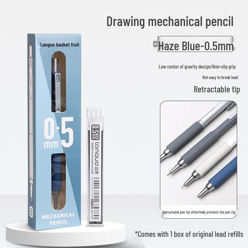 Blue Fruit Professional Drafting Mechanical Pencil, 0.3/0.5/0.7mm, 2B HB for Sketching & Students
