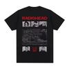 Summer Hot Sale Band Radiohead Vintage Unisex Hip Hop Streetwear Loose Comfortable Versatile Top Fashion Women And Men T Shirt
