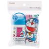 Skater Antibacterial Hand Towel Set with Case, Doraemon Line Design, Made in Japan, 32 x 30.5 cm (OA5AG-A)