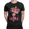 Men Kendrick Lamar Crowned King T Shirts 100% Cotton Tops Novelty Short Sleeve O Neck Tee Shirt Graphic T-Shirts