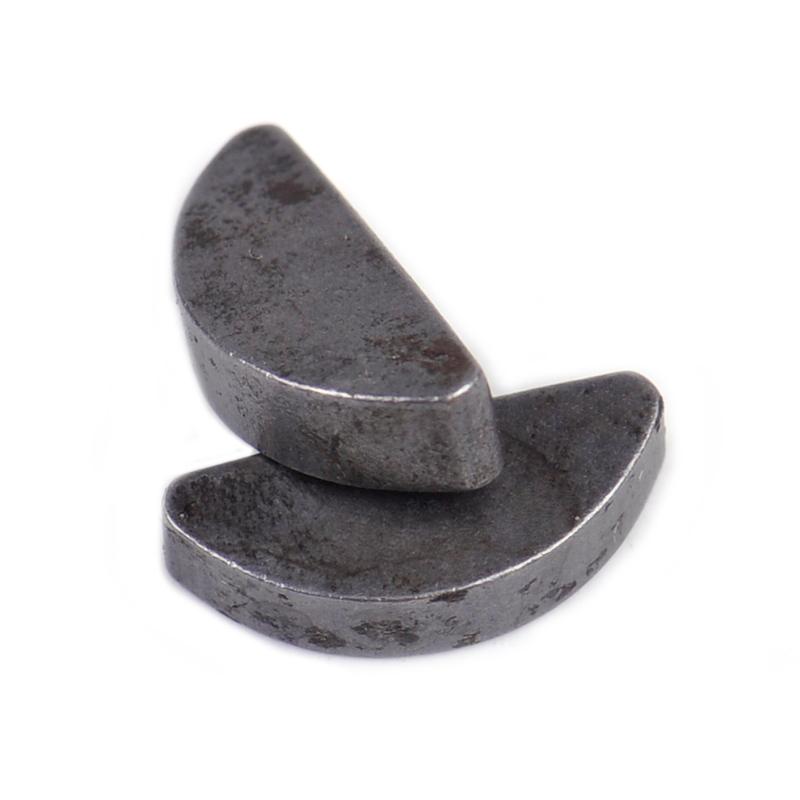 4Pcs Grey Iron Woodruff Key Clutch Side of Crank for Motorized Bicycle 49cc 60cc 80cc 2 Stroke Gas Motor Engine