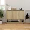 VidaXL Sideboard Sonoma-Eiche 97x31x75 cm Holzwerkstoff