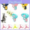 Brinquedo Interativo para Pet Lançador de Disco Voador Luminoso Plástico Rosa/azul/amarelo