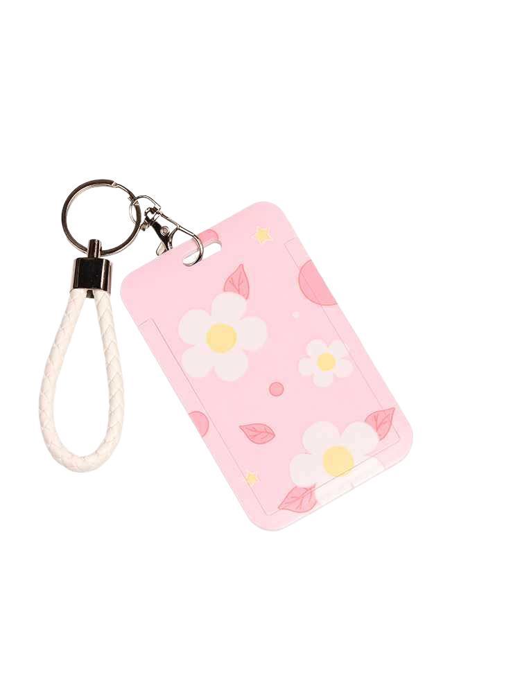 Cartoon Constellations Badge Holder Lanyard for Student IDs or Work Permits