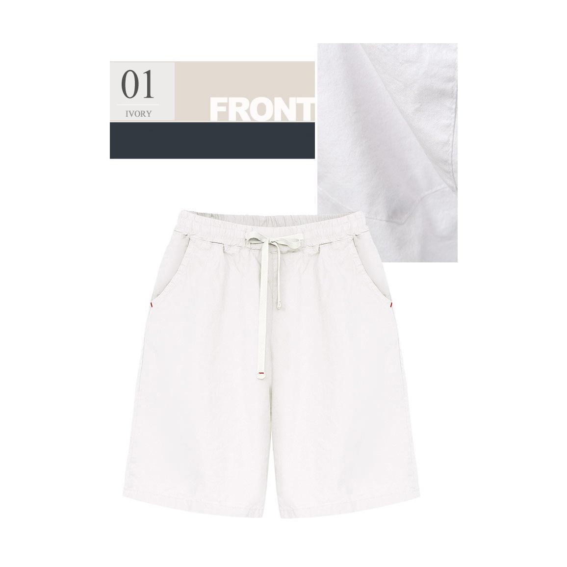 

Модные повседневные короткие брюки для женщин, эластичные свободные шорты с высокой талией на шнурке и пакетами, однотонные дышащие легкие удобные плюс короткие брюки 7XL