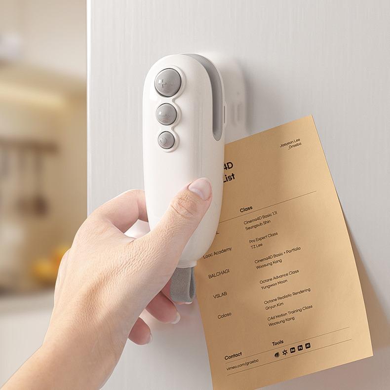 Mini Hand-Press Snack Sealer for Plastic Bags