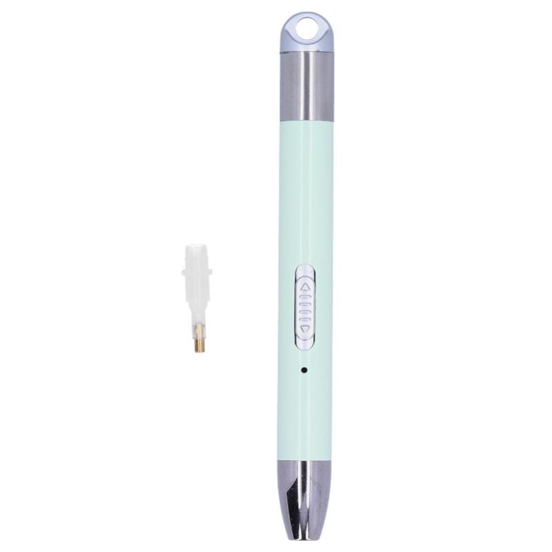 Diamond Painting Pen With Light Head USB Rechargeable DIY Craft Tools CrossStitch Accessories(Matcha Green )