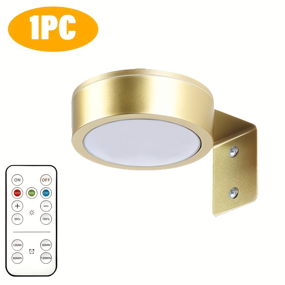 1/2PCS Wall Picture Light, Remote Control LED Painting Light, Three Color Temperature Adjustable and Timer Painting Light