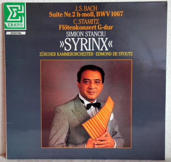 

LP Record SIMION STANCIU , JOHANN SEBASTIAN B - Suite No. 2 in B minor, BWV 1067 / 146563 Erato 1987 Germany Classical Used