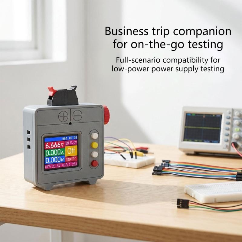 Compacts 5W Variable Power Supply 0.6V To 25.6V Wide Ranges Adjustable For Electronics Repair And Experiment Precisions Work