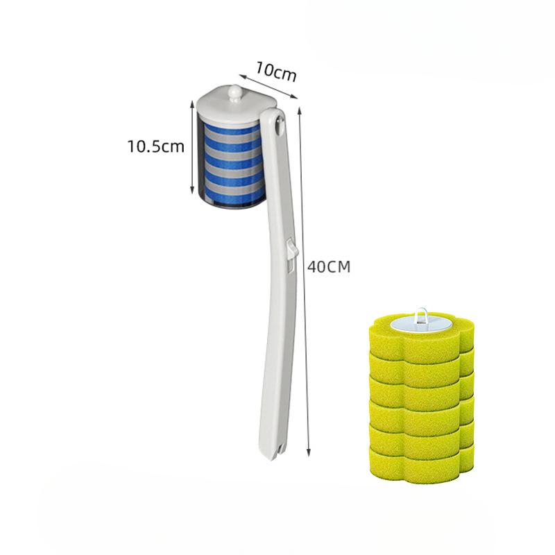 Disposable Toilet Brush Household Toilet Cleaning Brush Wall-mounted SetToilet Cleaning Brush Toilet Magic Tool