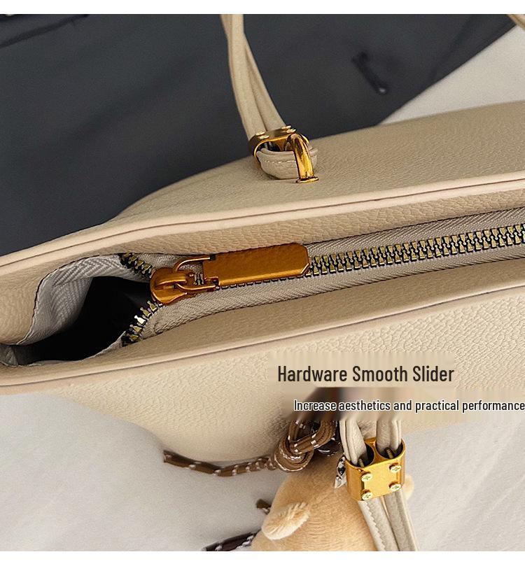 Women's 2025 Fashion Cross-Border Retro Shoulder Tote Bag - Large Capacity, Hot Style Commuter Bag