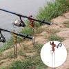 Aluminium Alloy Fishing Pole Tackle Holder Bracket Rod Ground Holder Bracket