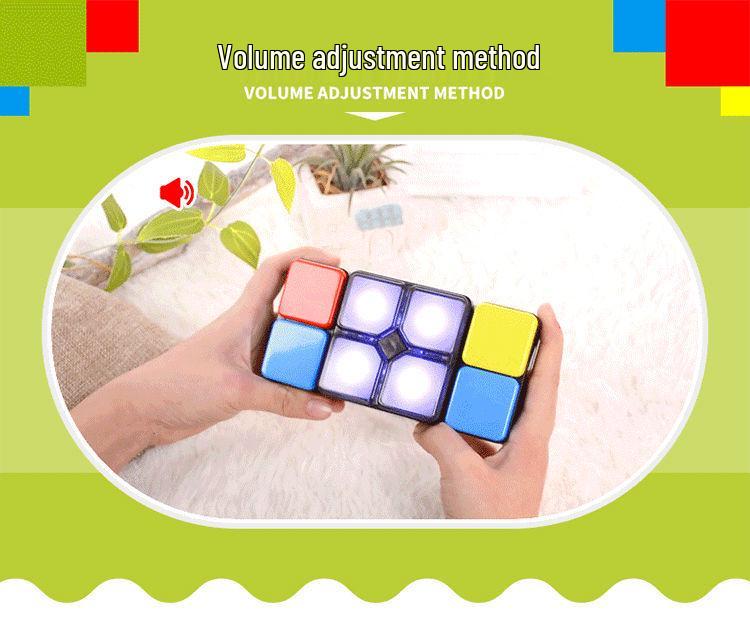 Cross-Border Music Magic Cube Flipslide Handheld Game