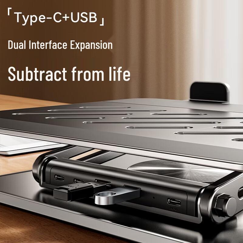 

Підставка для ноутбука Llano Z93 з інтегрованим USB-хабом та обертанням на 360°