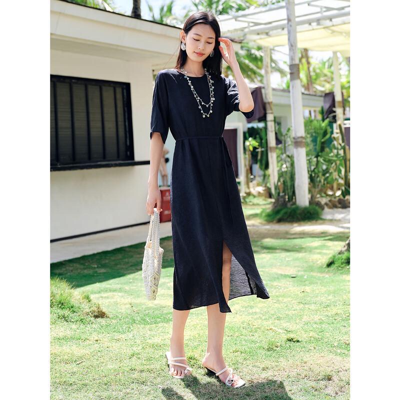 

JIUZI Annaco Elegant Jacquard Lyocell-Blend Midi Dress 3XL