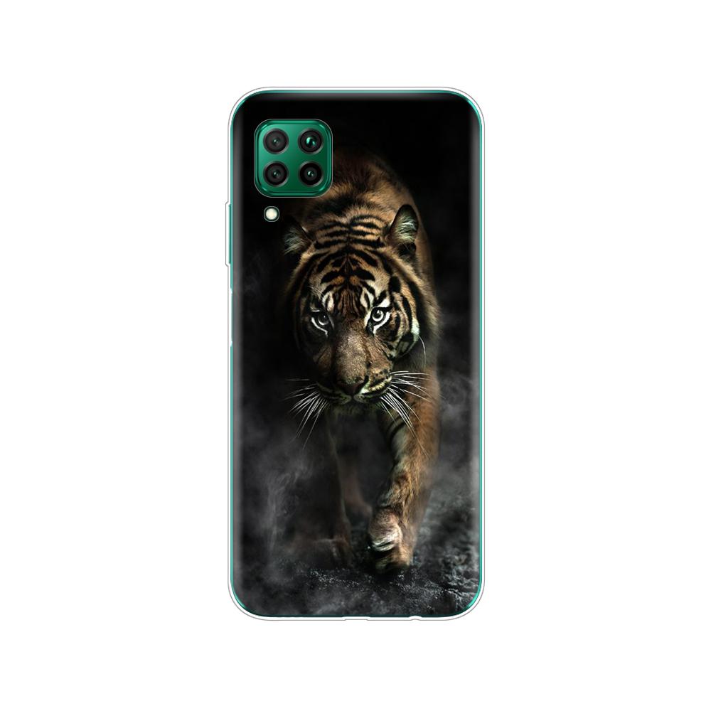 

Чохол для Huawei P40 Lite 5G 4G М який Прозорий ТПУ Силіконовий Чохол для Телефону Для Huawei P40 Lite E P40Lite Бампер Coque Задня панель тварина Huawei P40 Lite E