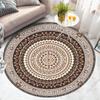 Living Room Round Carpet Nordic Bedroom Bedside Carpet Dirt Resistant Computer Chair Floor Mat