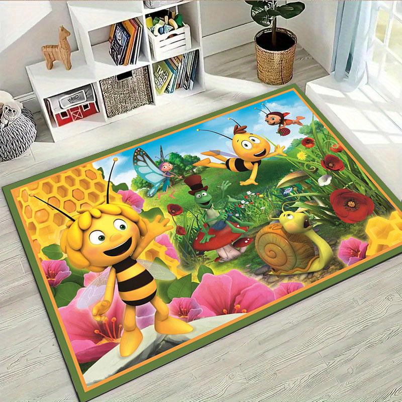 Maya the Bee Rug , suitable for living room, bedroom, game room, computer room and home décor.