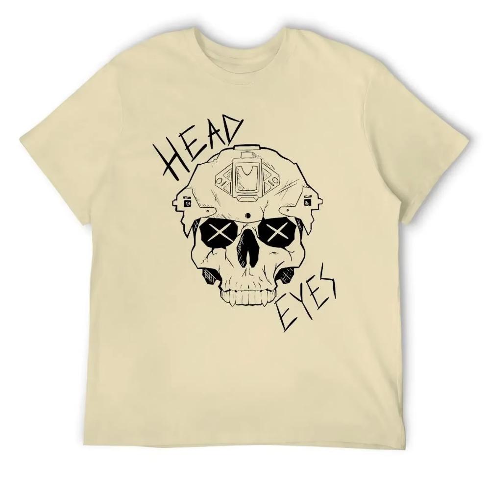 Harajuku Head Eyes Escape From Tarkov Inspired Premium T S T-shirt Campaign T-shirts Novelty Humor Graphic Home Eur Size