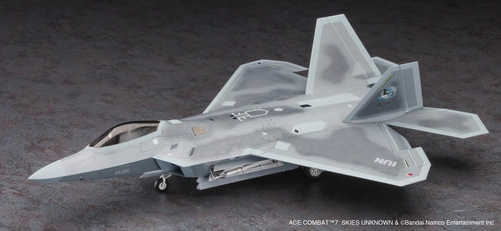 Hasegawa Creator Works Series Ace Combat 7 Skies Unknown Raptor Mobius 1 scale plastic model SP571 F-22 (IUN specification) 1/48