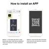 Phone Display External Alarm Tire Pressure Sensors Bluetooth APP Car TPMS Tire Pressure Monitoring System Motorcycle  Car 2/4PCS
