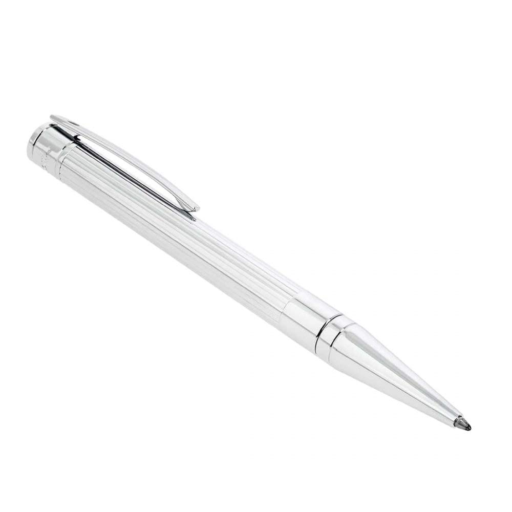 

D Initial Ballpoint 265201 S.T.Dupont Pen, Chrome, (Official Import) чёрный